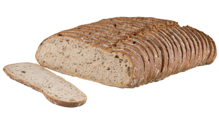 Sliced Toast Bread with Seeds and Cereals
